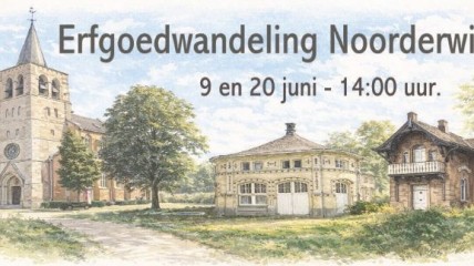 Erfgoedwandeling in Noorderwijk.