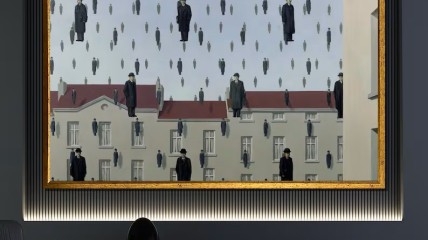 Magritte  "La ligne de vie "